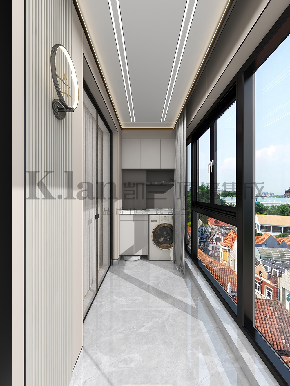 凱蘭集成吊頂鋁蜂窩大板鋁墻板